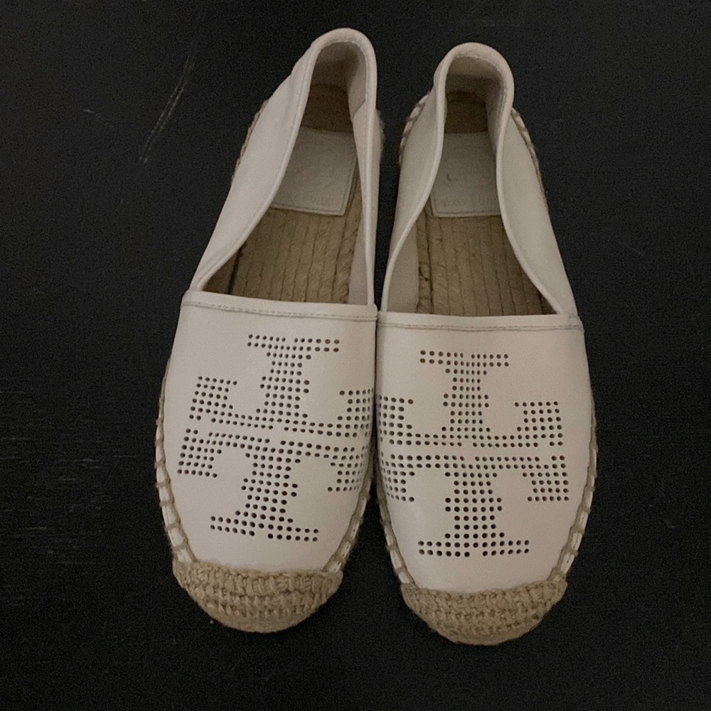 Tory Burch Leather Espadrilles